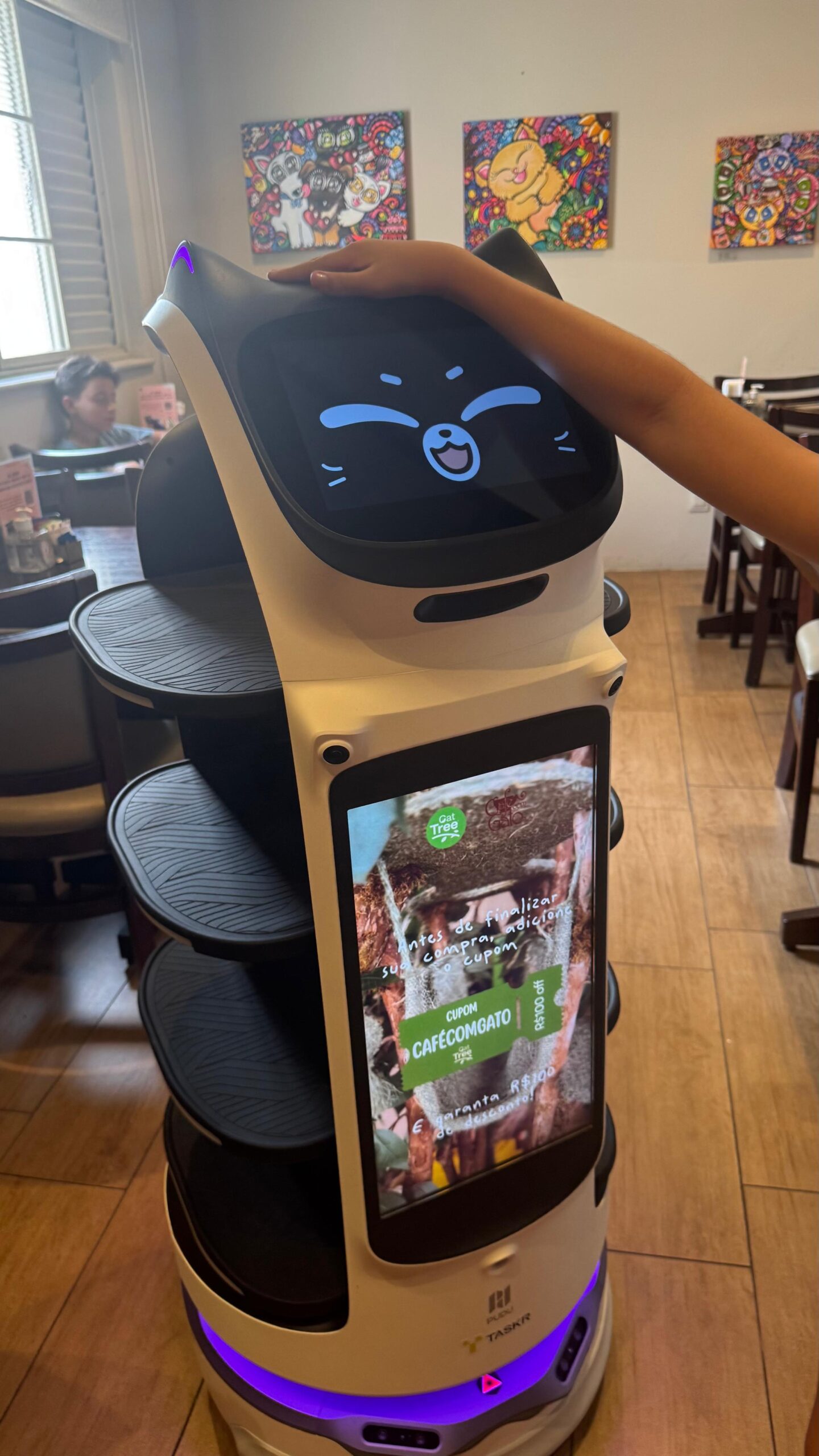 Cafeteira- Café Com Gato